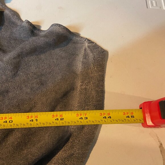 Elemente Clemente One Size Duster Cardigan Stonewash Gray Longline Adjustable - Picture 8 of 9